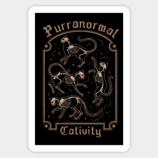 Purranormal Cativity Sticker